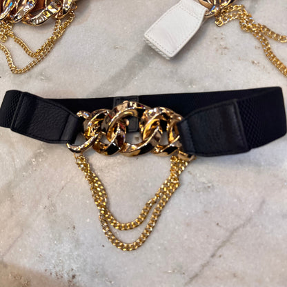 Fancy Belt Chain Circle Design Women Belt 1601