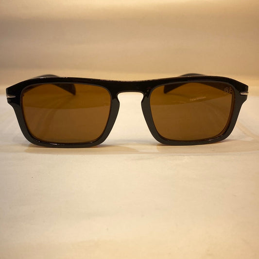VAD Black Frame Brown Shade Unisex Sunglasses UM1882 6 51 22 143