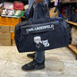 RAK KAR Black Colour With Print Design Logo Premium Duffle Bag