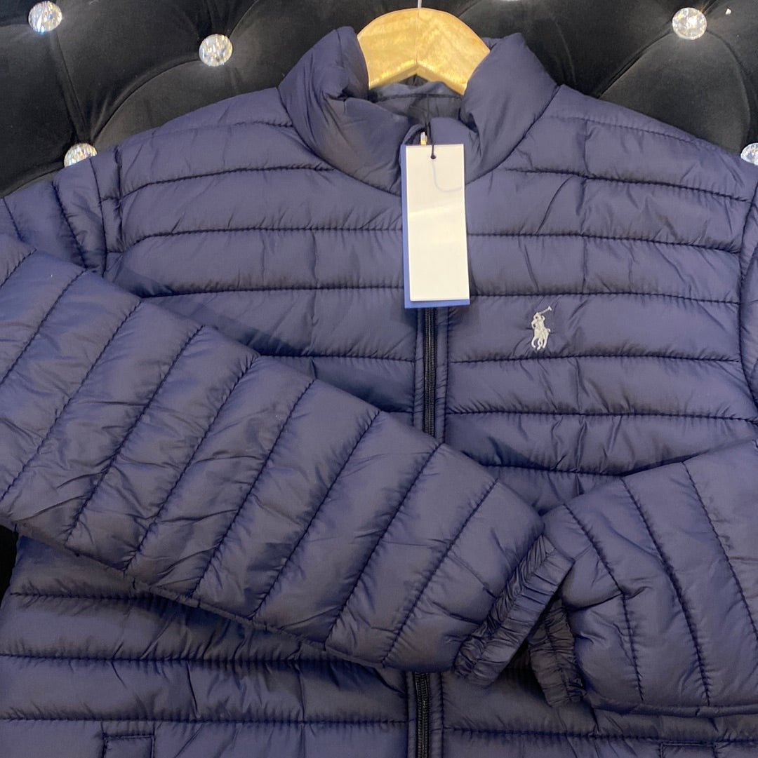 POL LOP blue Colour Lightweight Imported Quality Puffer Jackets 9385