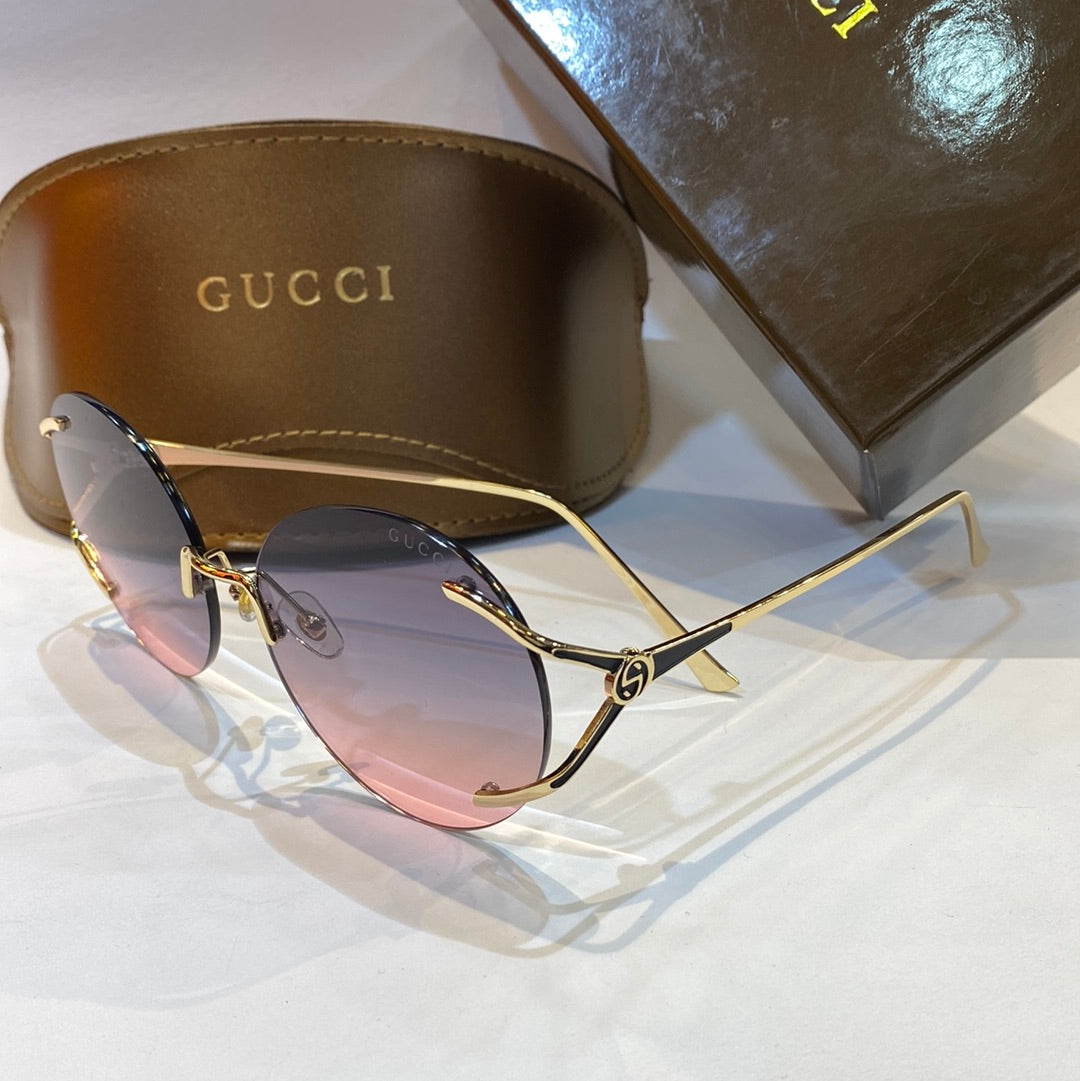 CUG Gold Frame Black Pink Dual Shade Unisex Branded CF58184