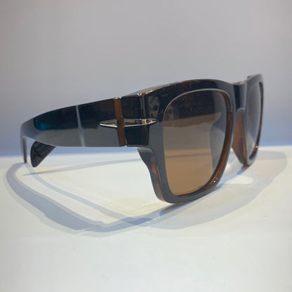 BD Glossy Brown Frame Brown Shade Sunglass UM1894C851 22-140