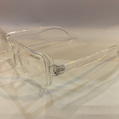 RAM Transperent Frame Transperent Shade Unisex Sunglasses 66802 52 16-145