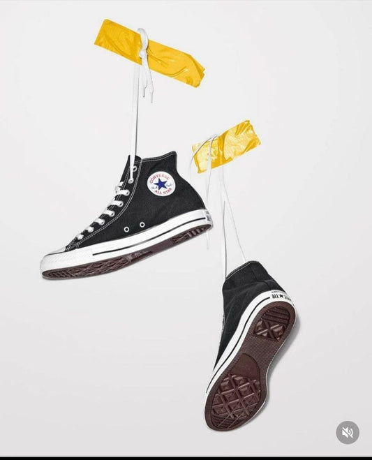 Black Play White Sole Colour Converse Men’s Sneaker Shoes