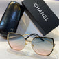 AHC Gold Frame Blue Red Shade Unisex Branded CF58308