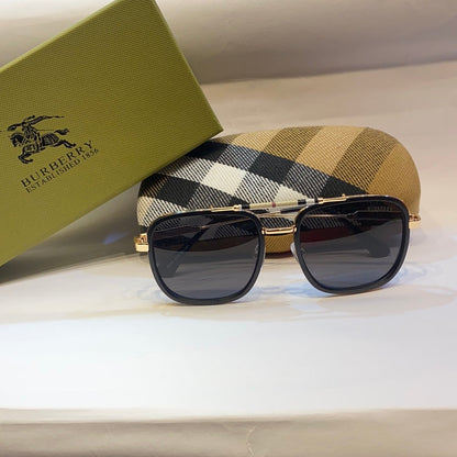 RUB Gold Frame Black Shade Unisex Branded Sunglasses 5048 5318-141