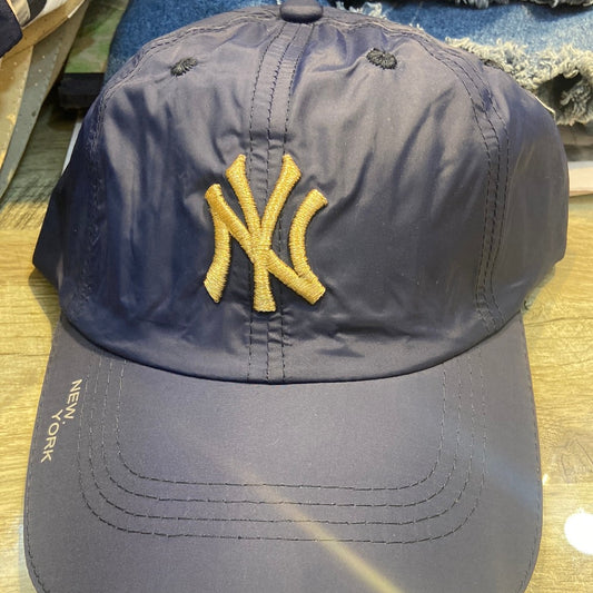 YN Navy Blue Cap Gold Embroidery 300160