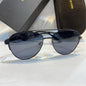 MOT Black Frame Black Shade Unisex Branded Sunglasses