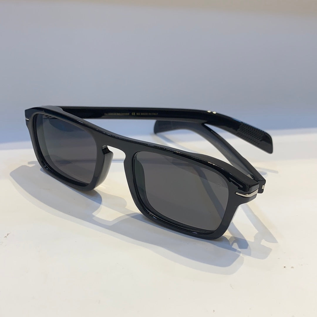 BD Glossy Black Frame Black Shade Unisex Sunglass UM1882-1 51 22-143
