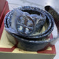 Rot Black Colour Silver Rot Small Buckle Men’s Belts 12023
