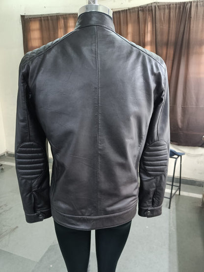 CIM KM Brown Colour Genuine Leather Surplus Men’s Jacket