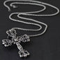 Sliver Cross Pendant Necklace Chain 50280