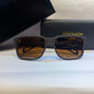 YAM Matte Brown Frame Brown Shade Unisex Branded Sunglasses 2246B 5418-140