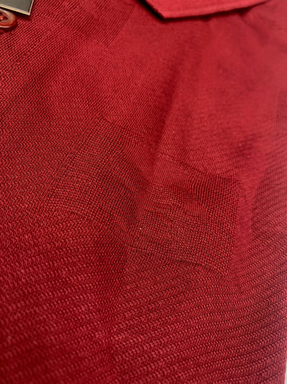 RAK Maroon Color With Plain Design Collar Tshirt 861047