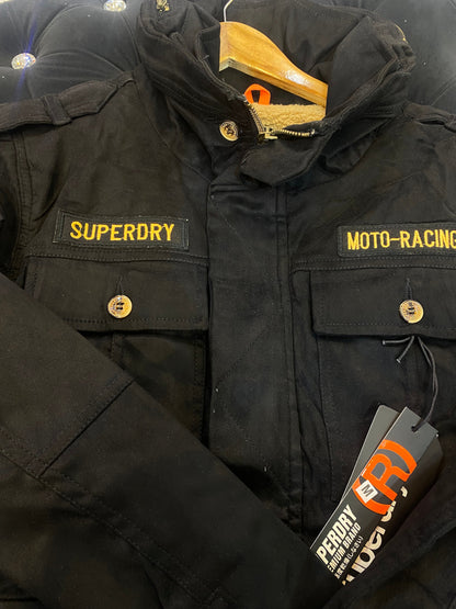 PUS Black Colour Heavy Quality Rescue Department Jacket 921306