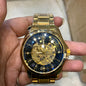 Lor Gold ChainP Black Dial Automatic Men Watch 901178