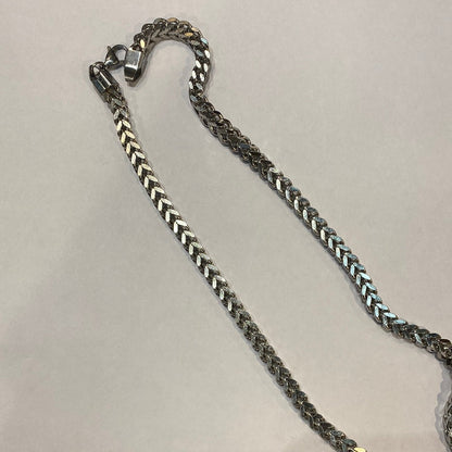 Sliver Stainless Steel Unisex Curb Heavy Chain Necklace 199907