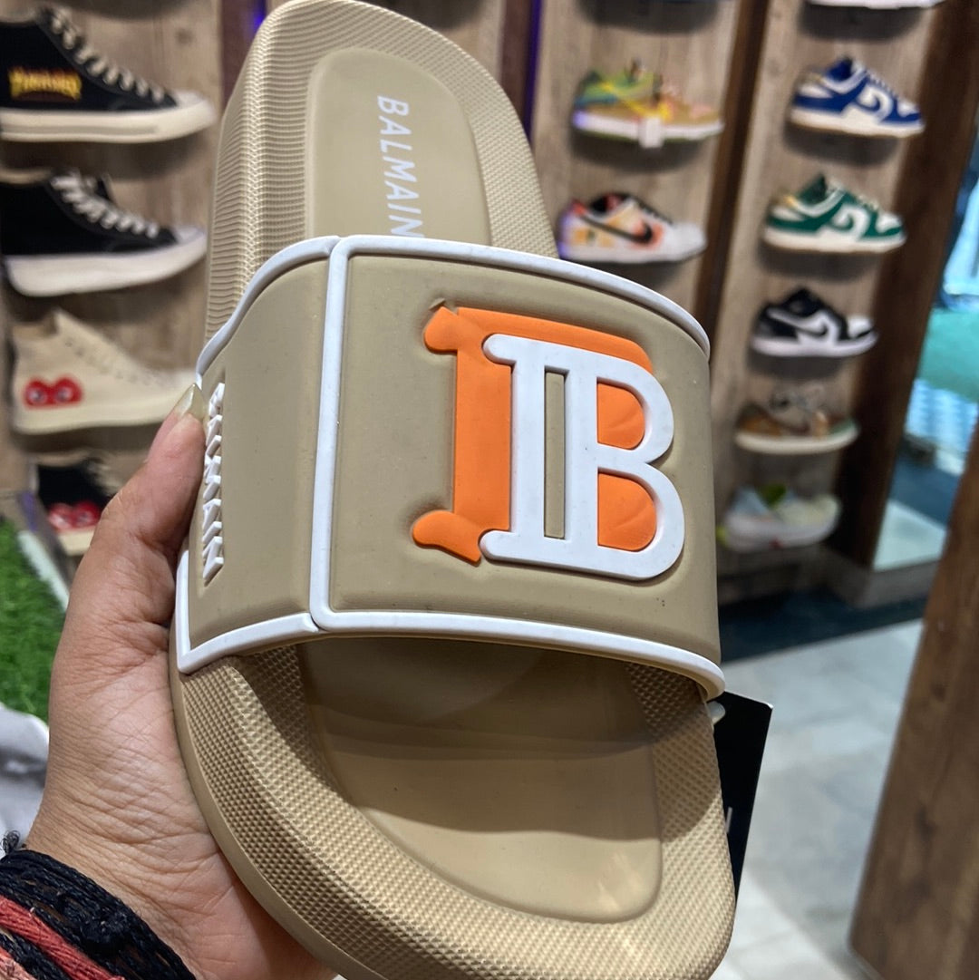 Lab Bal Beige Orange Colour Slipper  935422