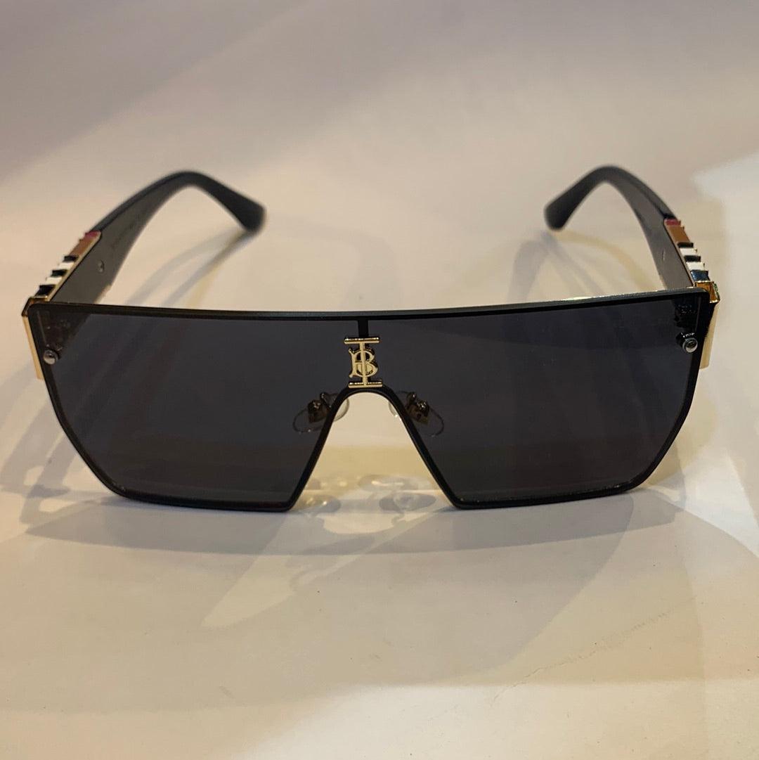 Bur rub Glossy Black Frame black Shade Sunglass 5202 140 0 145