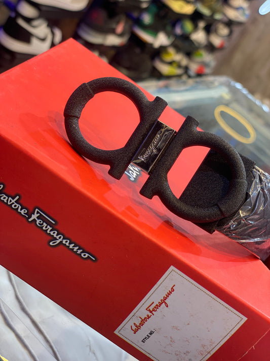 Ref Black Colour Grey Colour Buckle Men Belt 12121