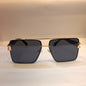 YAM Black Copper Frame Black Shade Unisex Sunglass 22050 62 14 140