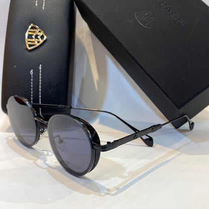 Yam Black Frame Black Shade Unisex Branded 2A409 56 16-126