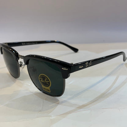 YAR RB Glossy Black Frame Green Shade Unisex Sunglass RB3016 W0366 51 20 3N