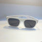 DB White Frame Black Shade Unisex Sunglass B2206 60 15-145