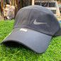 Nik Dark Grey parachute Cap 700329