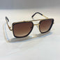 LAB Gold Frame Brown Shade Unisex Branded Sunglasses H5592 C1 57 15-140