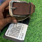 Brown Cream Belt Fastrack B0407WBG03X