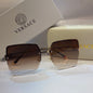 REV Gold Frame Brown Shade Unisex Branded Sunglasses CF58307