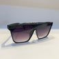 Cug Matt Black Frame Black White Shade Unisex Sunglass GG0268 59 14 145