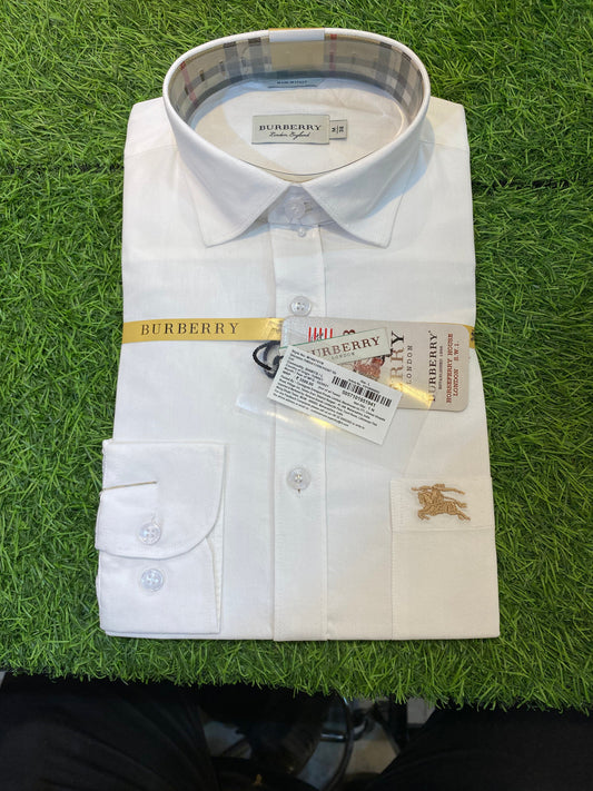 White Rub Print Lycra Cotton Men’s Wear Shirt.   5057101951941