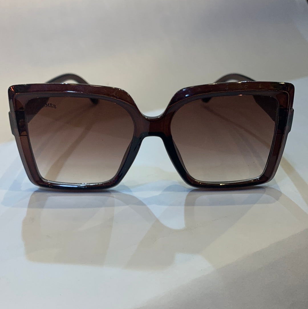 REH brown frame brown shade sunglass W9028 53 17-147