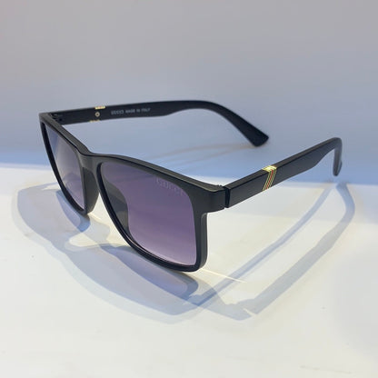 Cug Black Frame Black Shade Sunglass ML21019 57 16 145