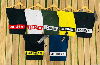 JOR ROJ Black Colour With Yellow Strip Ns Fabric Imported Shorts 108628