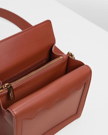 Clay Window Crossbody Bag - CHARLES & KEITH KR Bag