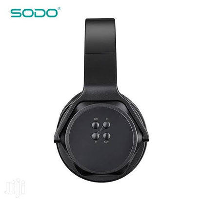 Sodo MH3 Headphone BT Headset (Black) + Speaker