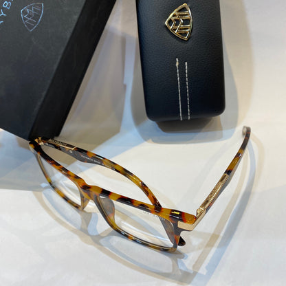 Leopard Frame Transparent Shade Unisex Branded Sunglasses LH010 55 16-145