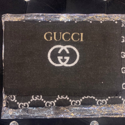 Cug Guc Black Colour With Gold Cug Logo Imported Muffler 49099