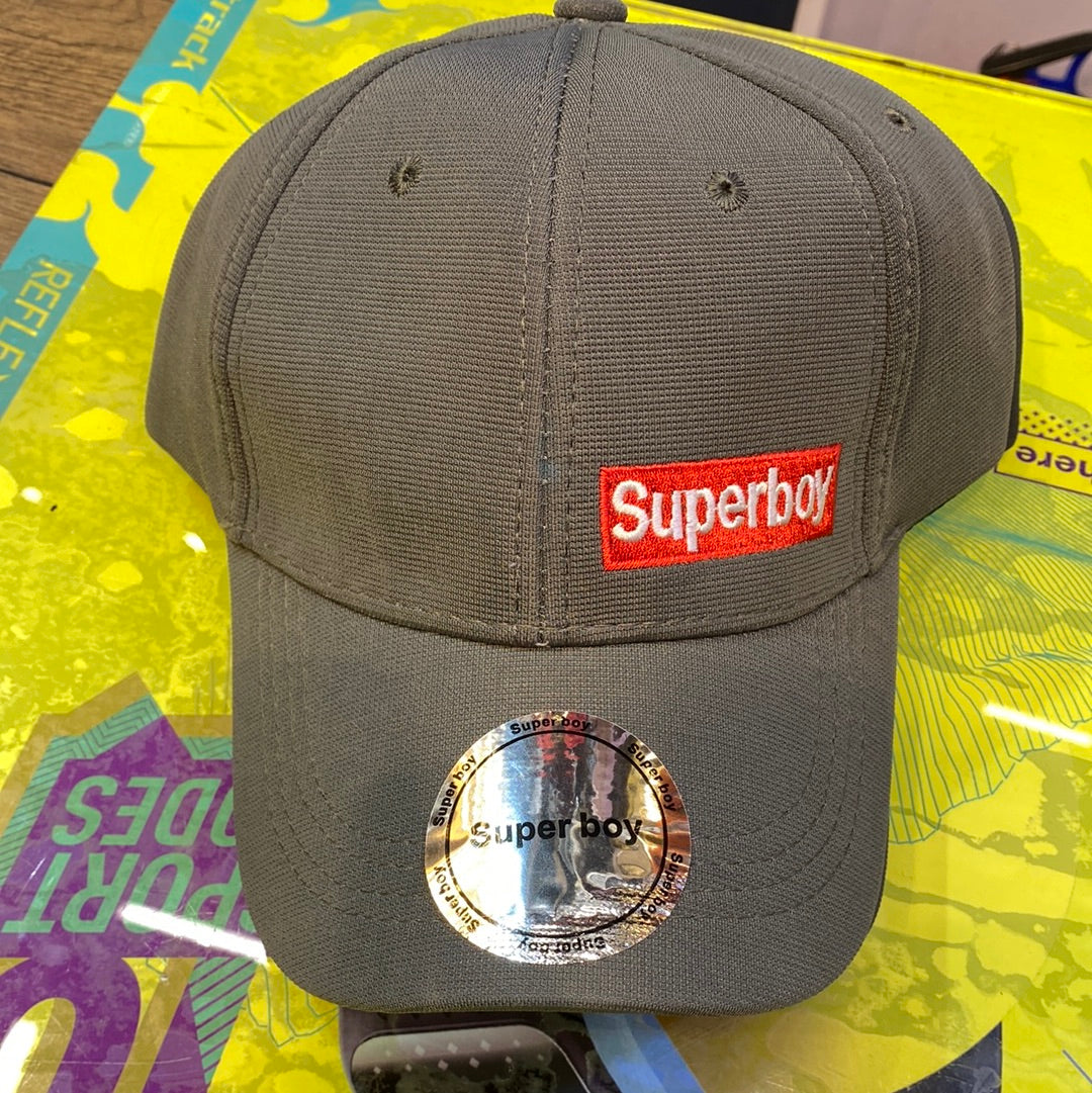 Grey Colour Sup Pus With Embroidered Design Sports Cap 913042