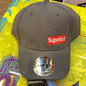 Grey Colour Sup Pus With Embroidered Design Sports Cap 913042
