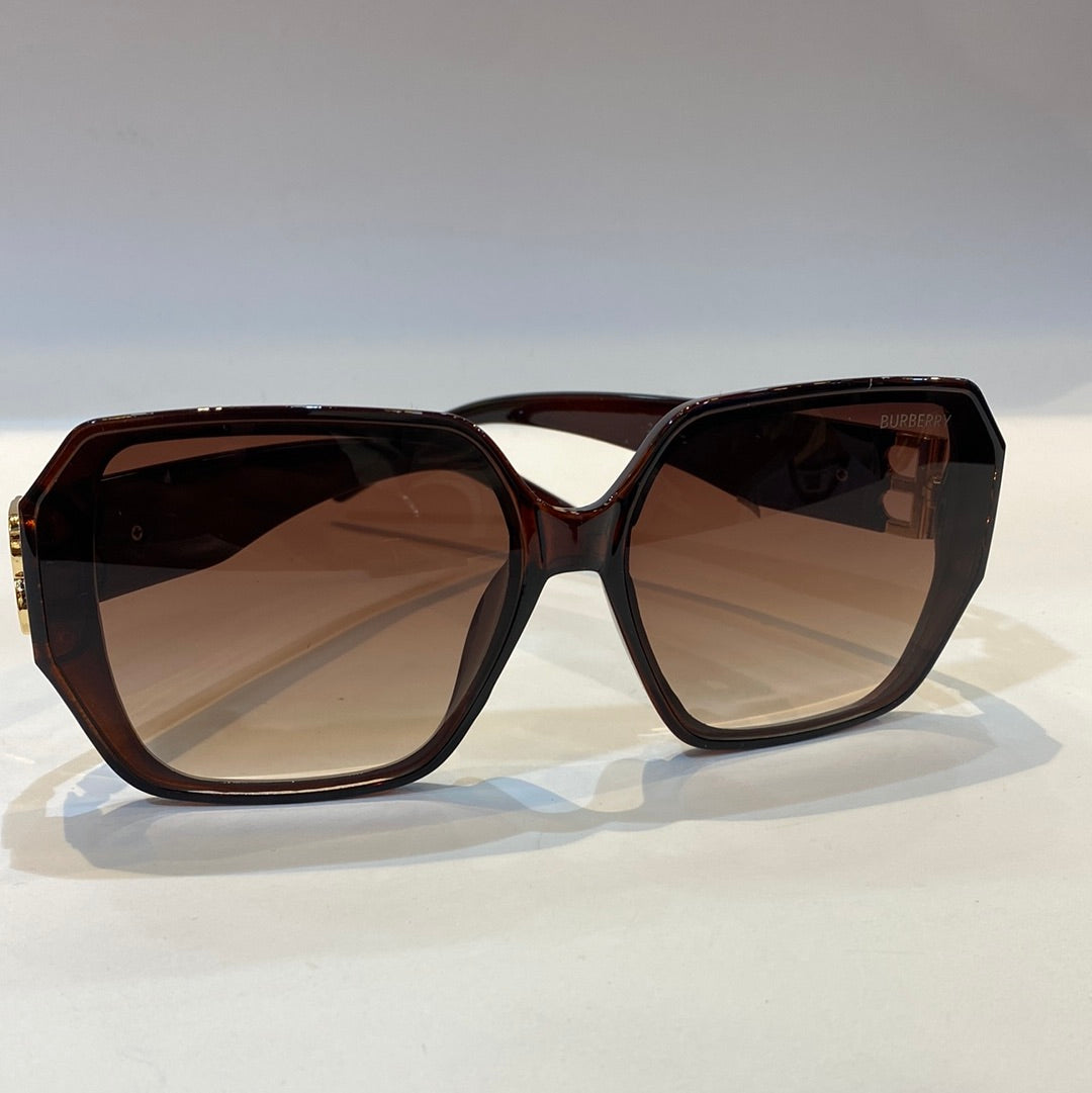 RUB Brown Frame Brown Shade Unisex Branded 21002 55 20-140