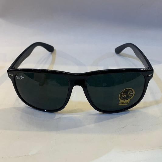YAR RB Glossy Black Frame Black Shade Sunglasses RB4147 601 60 18