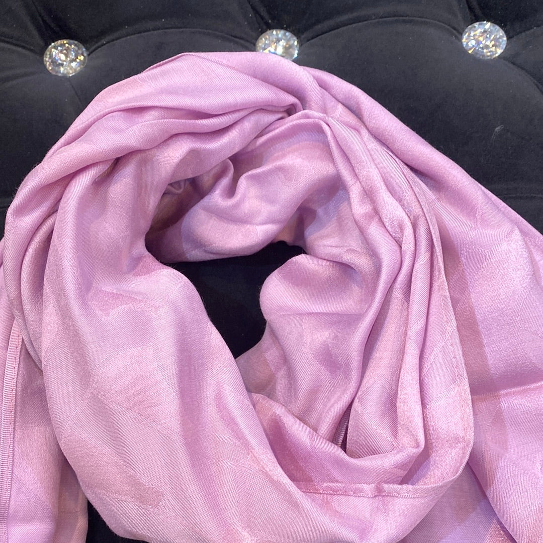 RUB BUR Pink Colour RUB Bur Print Heavy Quality Muffler  9356