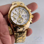 Ide Gold Chain White Dial Men Watch 901025