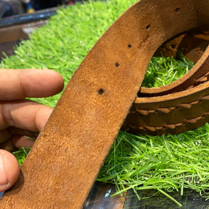 Punk Designer Genuine Leather Belt for Him  11379