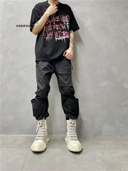 ZEROLY Black Colour With Multiple Pocket Premium Quality Jogger V- 265