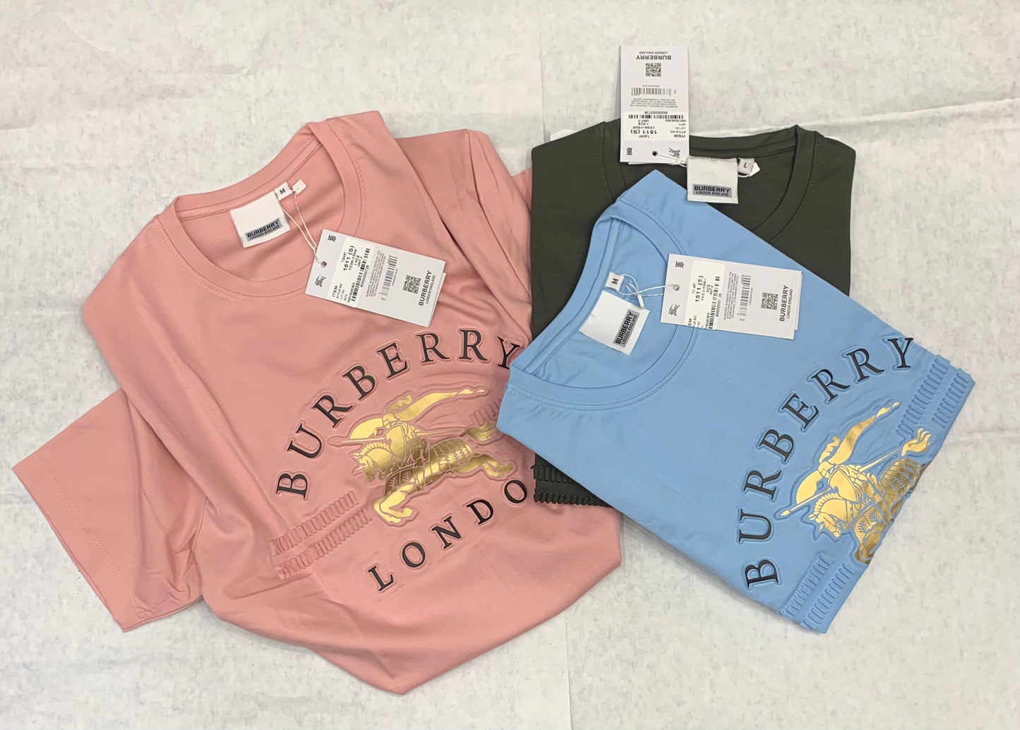RUB Peach Colour With Front Gold Print Half Sleeves Tshirt 50163
